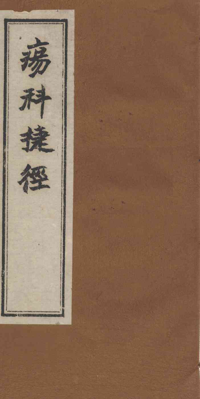疡科捷径  卷中